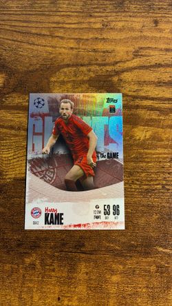 Harry Kane giants soccer card