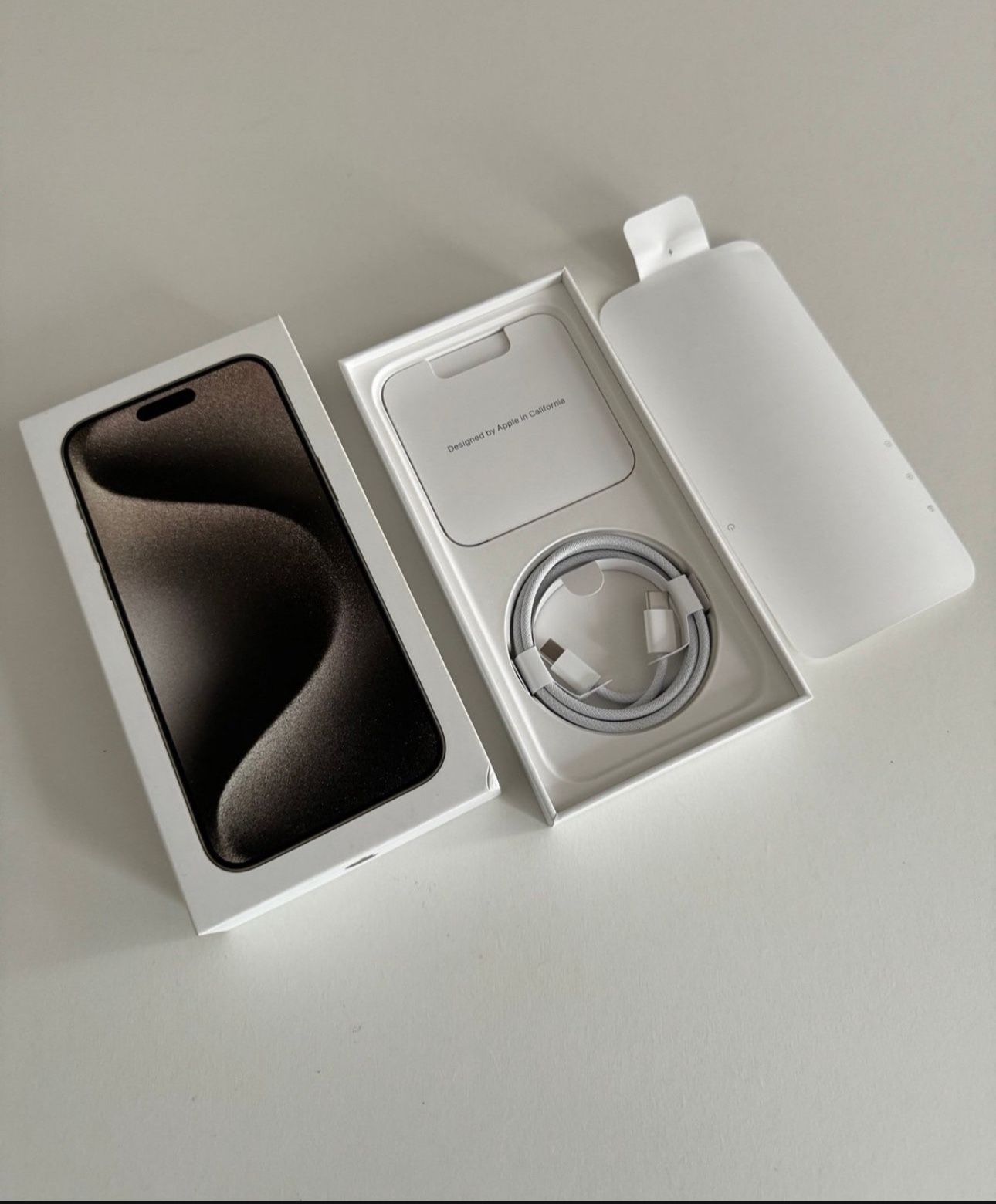 Apple iPhone 15 Pro Max Box Only and USB