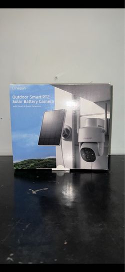 NEW OUTDOOR SMART SOLAR CAMERA