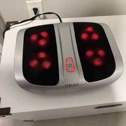 HoMedics Shiatsu Elite Foot Massager With Heat Pain Relief Aching Muscles Soothe.