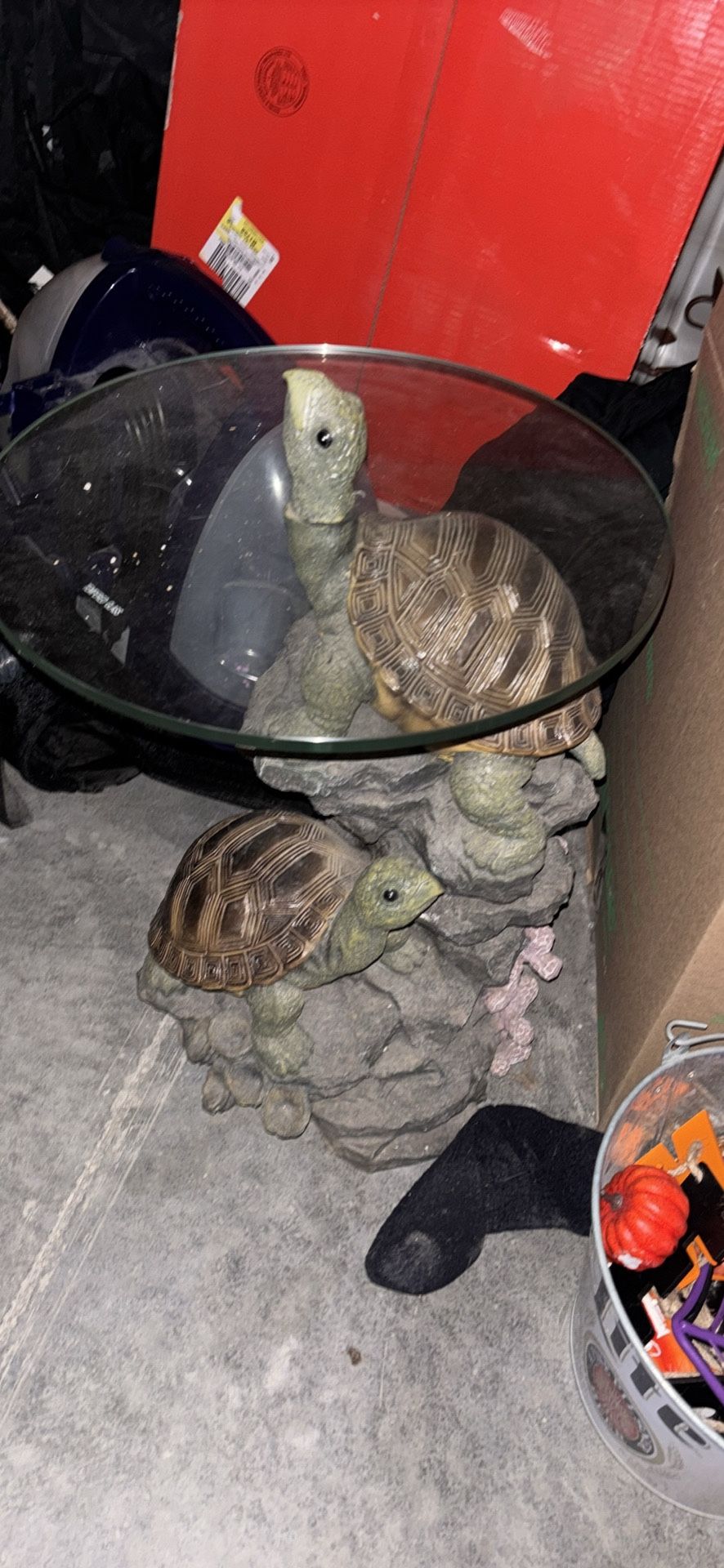 Vintage Turtle Table