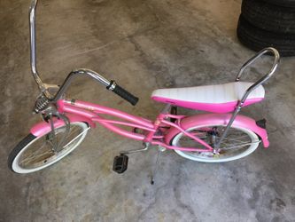 Girls bike pink Like New