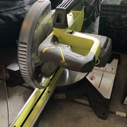 Ryobi Miter saw 10” W/led