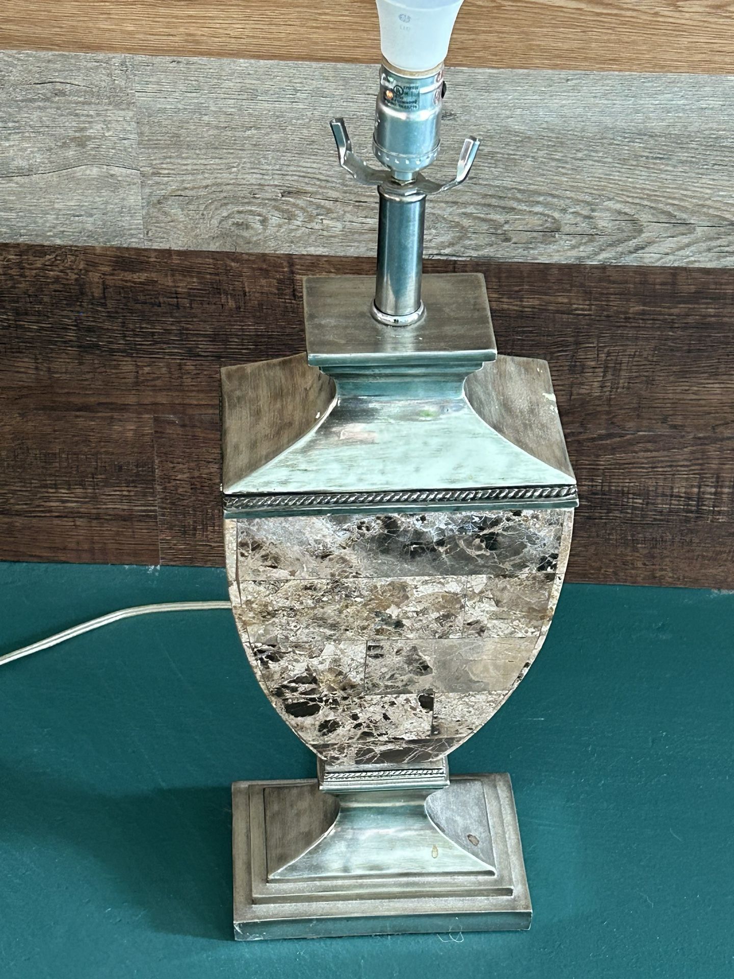 Vintage Lamp Heavy And Solid