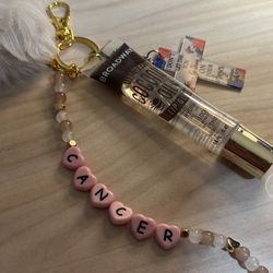 Handmade Lipgloss Keychain 
