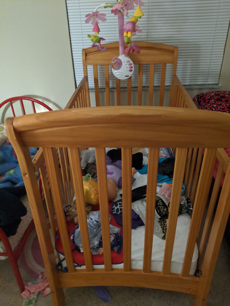Children's wooden Crib