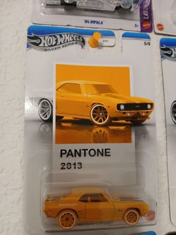 Hot wheels pantone