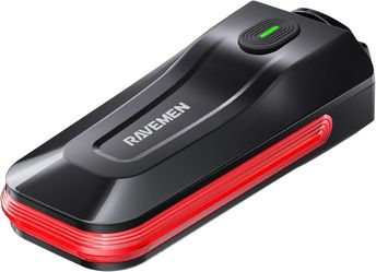 RAVEMEN Rechargeable LED Bike Tail Light – USB-C