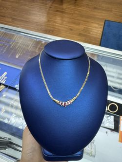 NECKLACE 14KG 6.2 GRAMS 17”