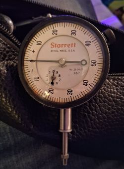Starrett Dial Indicator