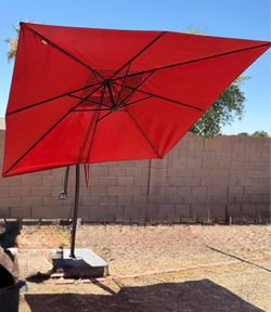 Outdoor 10'ft adjusting umbrella