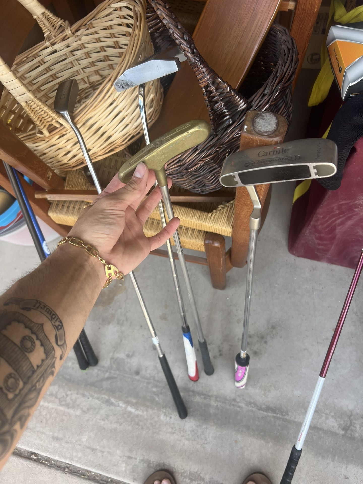 Assorted Golf Clubs