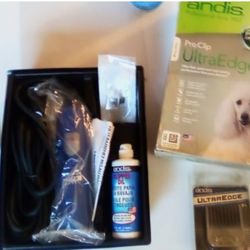 Andis Professional Clippers UltraEdge Super-Duty, 2-Speed Detachable Blade Dog/Pet  & More- See Descrip