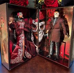 Mattel 2026 Signature Barbie & Ken Dia De Los Muertos (Day of the Dead) Set