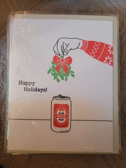 holiday cards, set of 19