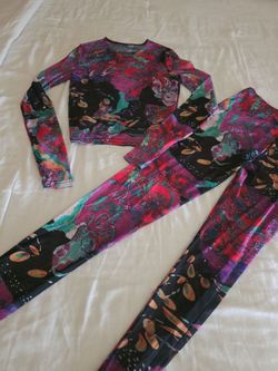 Mesh milulti-color2 peice sz S/M
