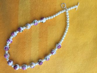 Classic Rose with Pearls / Jewelry Designer