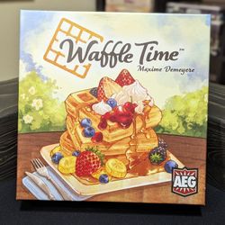 Waffle Time Board Game - $30