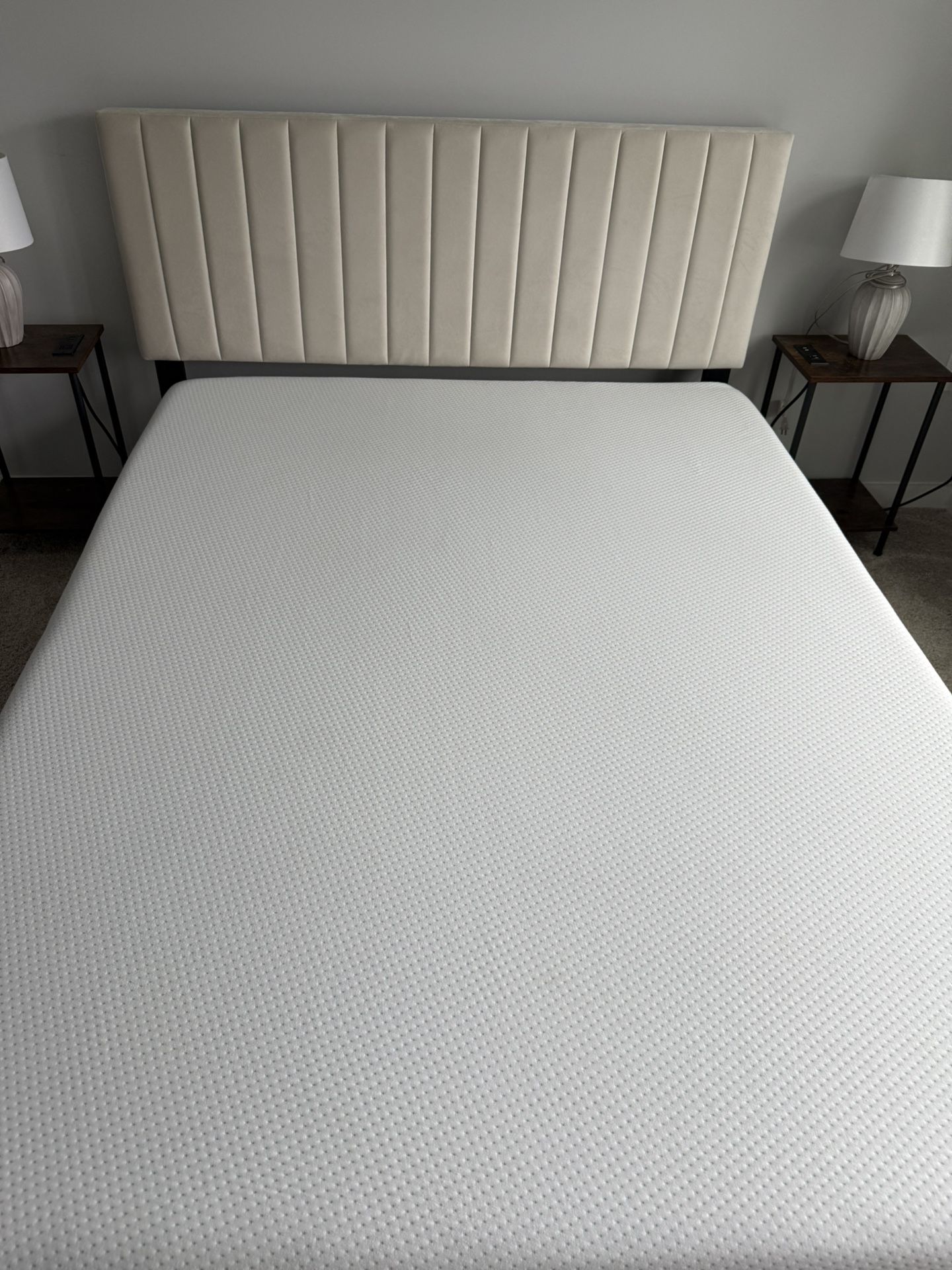 Queen Size Bed Frame & Mattress For Sale