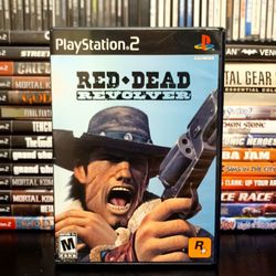 Red Dead Revolver For Ps2