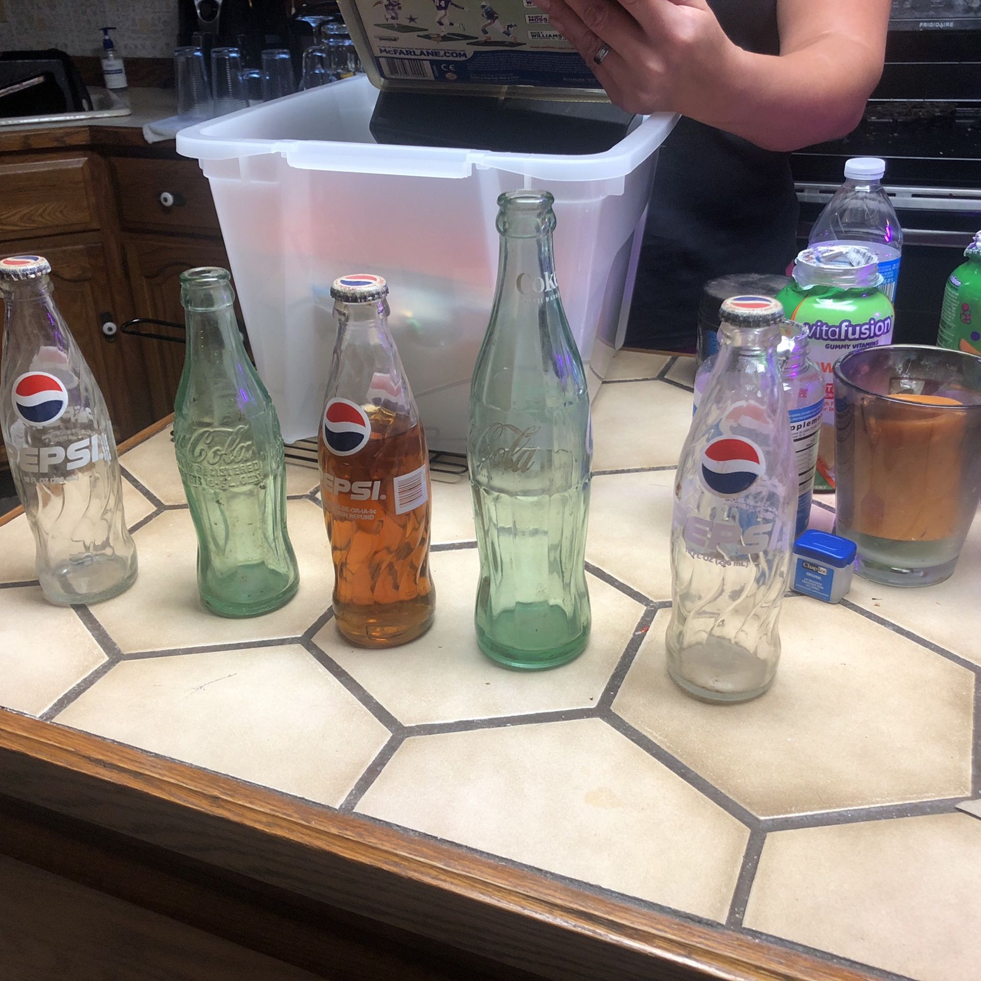 Old Soda Bottles