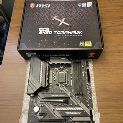 Intel MSI B460 MAG Tomahawk LGA 1200 Socket Gaming ATX Motherboard