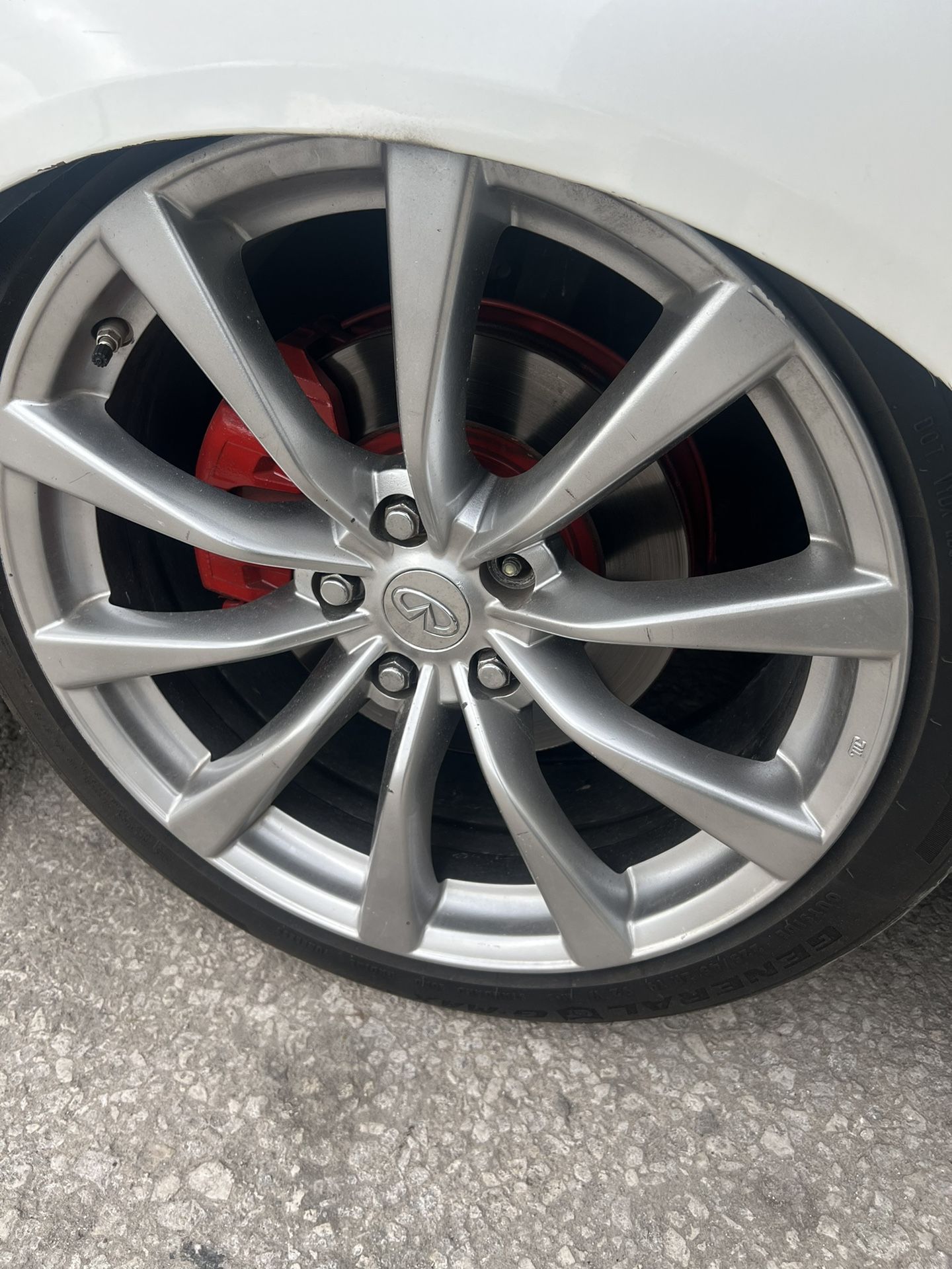 2012 Infiniti G37 Coupe Wheels