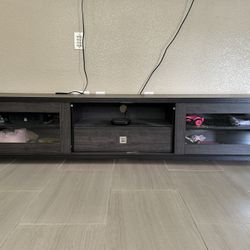 Tv Stand & couch with pillow