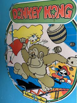 Vintage Donkey Kong arcade coin op