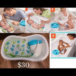 Baby Bathtub with Shower head.