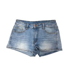 SHEIN Light Wash Jean Shorts