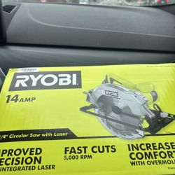 Ryobi 14amp 7 1/4 Circular Saw With Laser