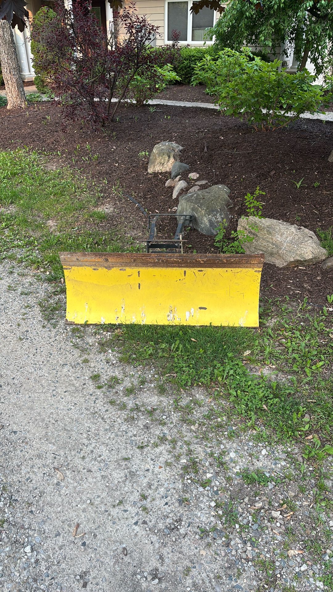 John Deere Steel Snow Plow