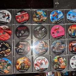 40 Loose Ps2 Games