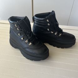 Steve Madden Husky Ankle Boots Size 10