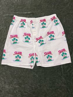 Vintage 90’s Club Camel Boxer Shorts Made is USA Size XL