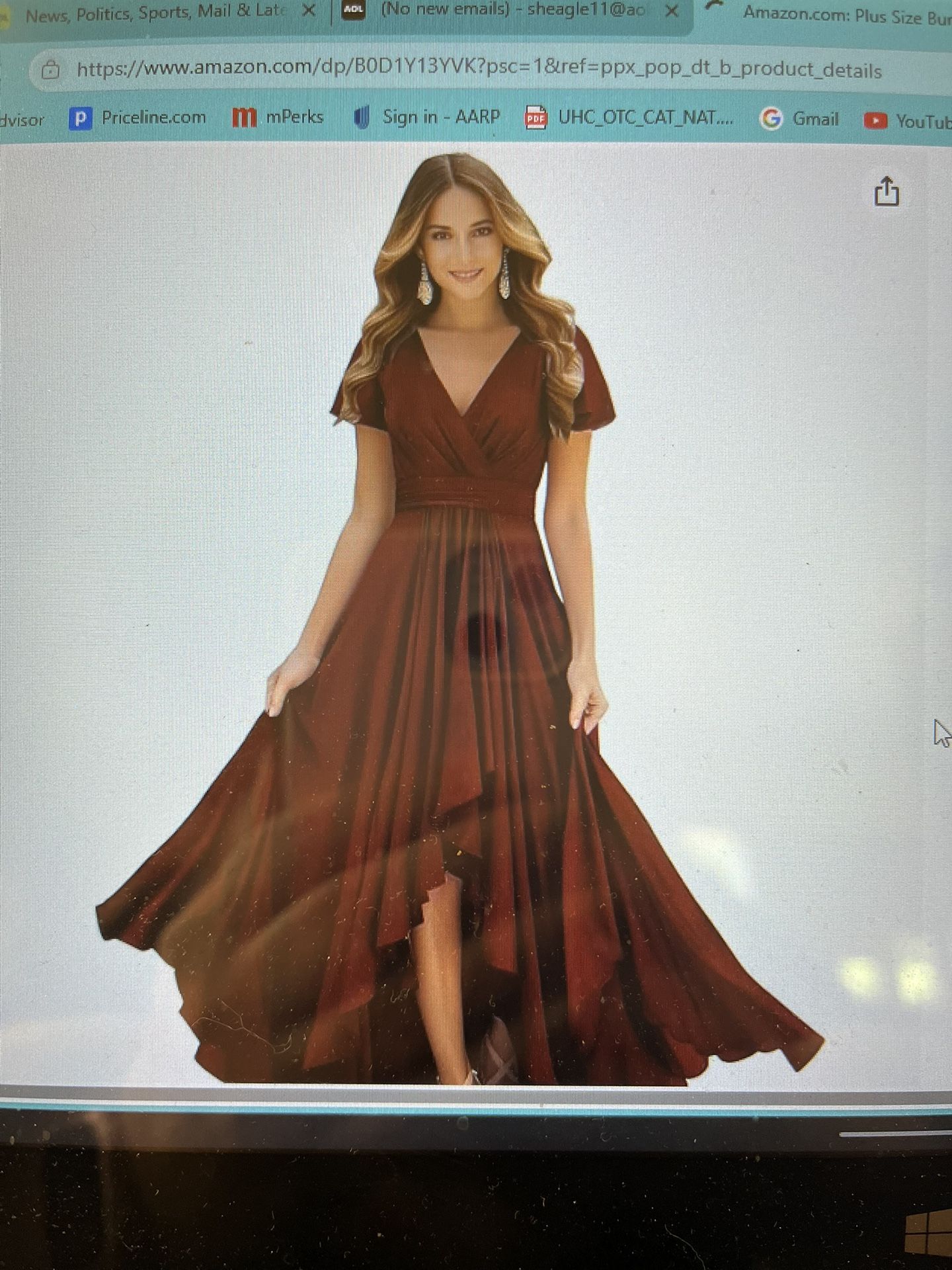 Burgundy Prom/Mother Of The Bride