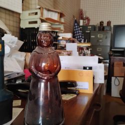 Original Mrs Buttersworth Glass Syrup Bottel