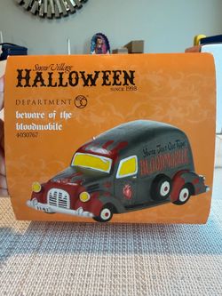 Department 56 Beware of the Bloodmobile Ceramic #(contact info removed) Retired