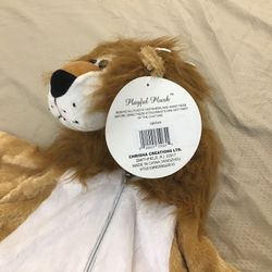NWT  Lion Halloween  Toddler Full Body Playfull Plush Costume 12-18 M