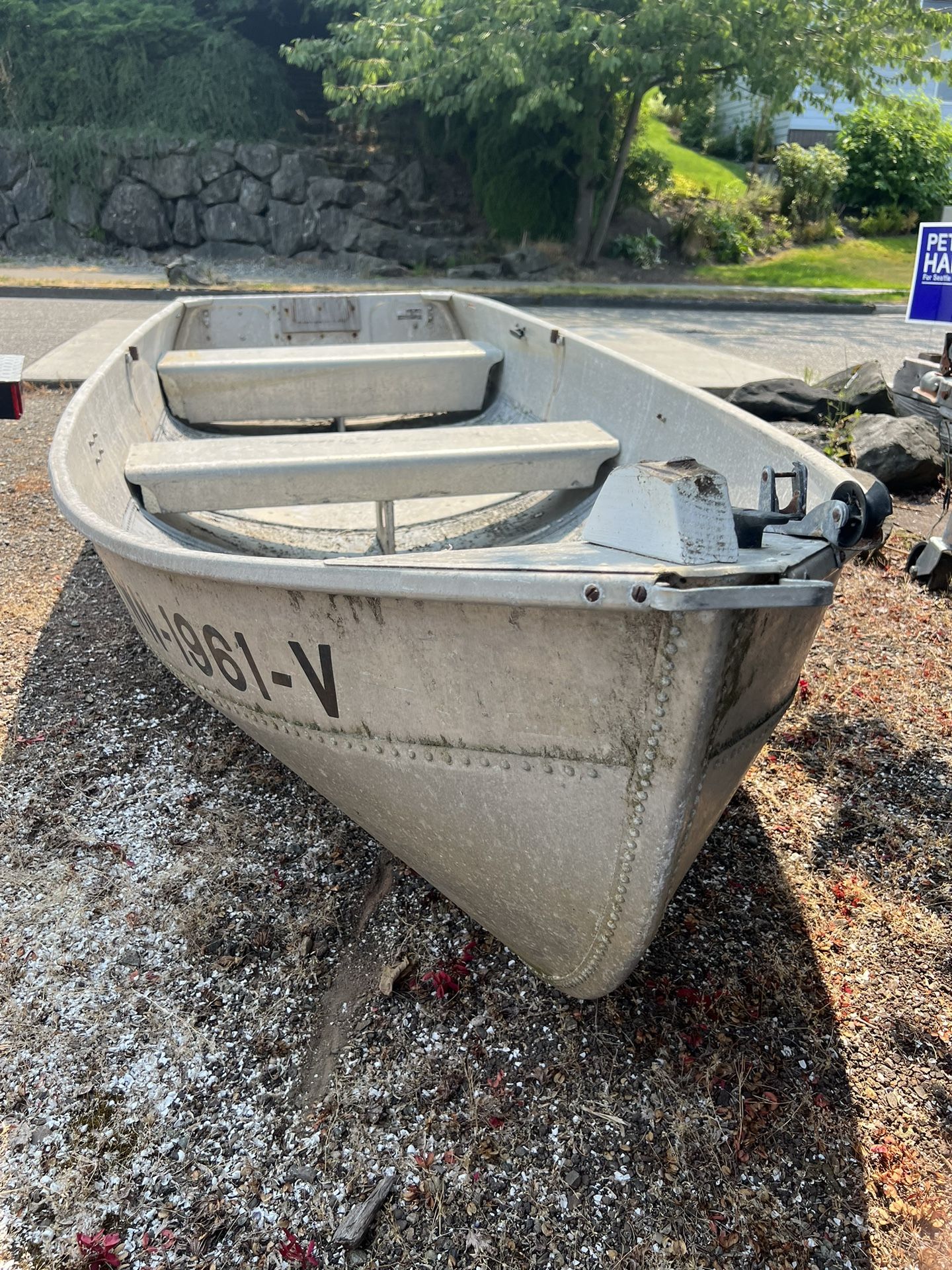 13’ 6” Sears Aluminum Boat - This Weekend Only