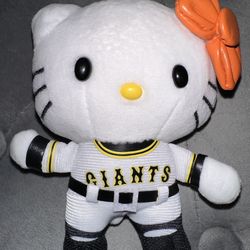 SF Giants Hello Kitty Keychain Plush 