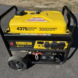 Champion 4375 Generator