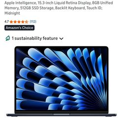 Apple 2024 MacBook Air 15-inch Laptop