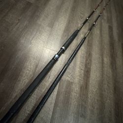 Pair Of 8’ 20-40 Pro Sabre Salt Water Fishing Rods. 