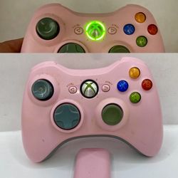 Microsoft XBOX 360 Wireless Controller OEM Pink Edition Tested/Works Authentic