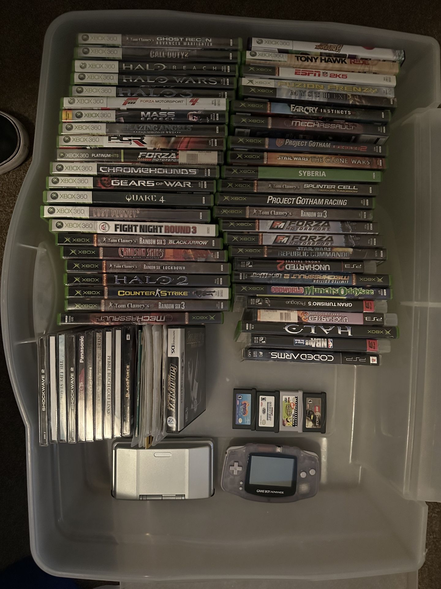 Xbox,ps3,3do,ds,gameboy, Games $5 Each