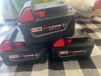 Milwaukee M18 Resistant 5.0 Batteries
