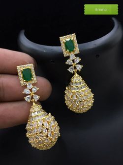 Womens Gold Plated Earings