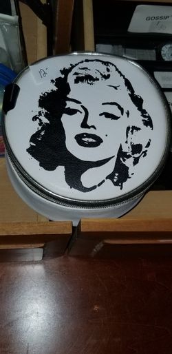 Marilyn monroe small makeup/jewelry bag